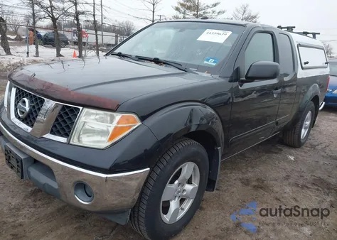 2008 Nissan Frontier Le z USA, uszkodzony, nr VIN 1N6AD06U98C415859